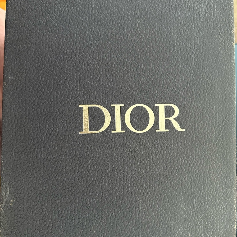 Dior Cream High-Top Sneakers - Picture 3 of 3